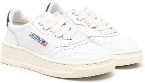 Autry Kids Medalist leather sneakers White