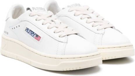 Autry Kids Medalist leather sneakers White