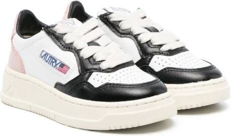 Autry Kids Medalist leather sneakers White