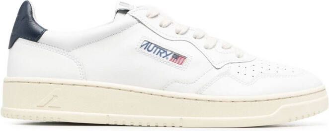 Autry Aulmleat leather sneakers White