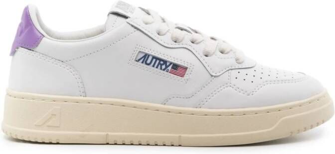 Autry Medalist leather sneakers White