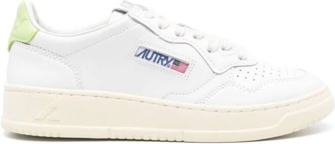 Autry Medalist leather sneakers White