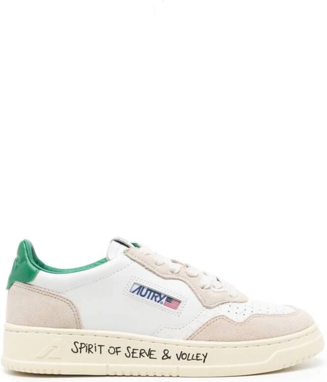 Autry Medalist leather sneakers White