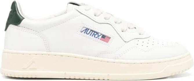 Autry Medalist leather sneakers White