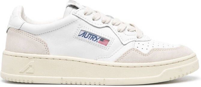 Autry Medalist leather sneakers White