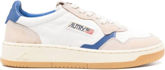Autry Medalist panelled sneakers White