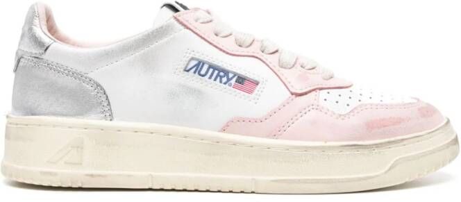 Autry Medalist Super Vintage leather sneakers White