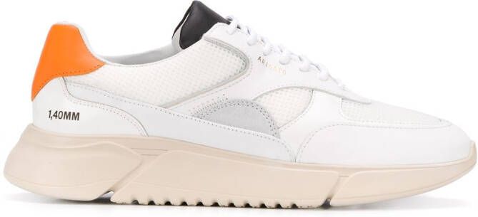 Axel Arigato contrast panel colour block sneakers White