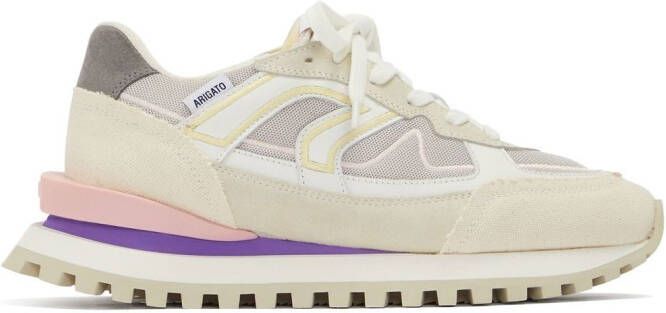 Axel Arigato Sonar panelled sneakers Neutrals