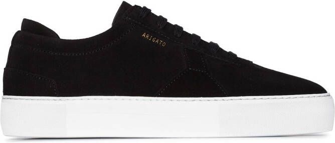 Axel Arigato suede low-top sneakers Black