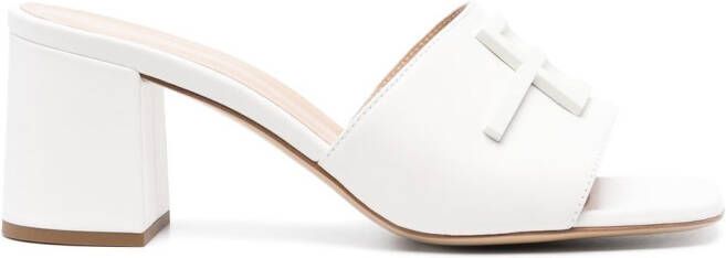 Baldinini 70mm open-toe sandals White