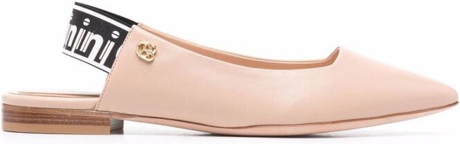 Baldinini slingback pointed ballerinas Neutrals