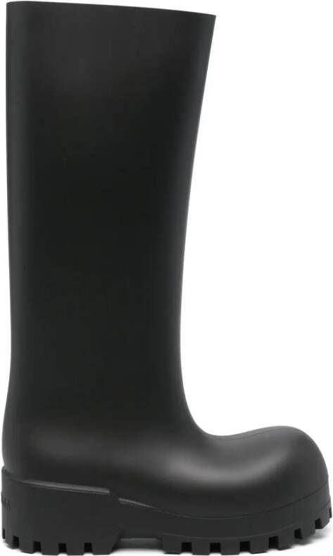 Balenciaga Bulldozer 60mm platform boots Black
