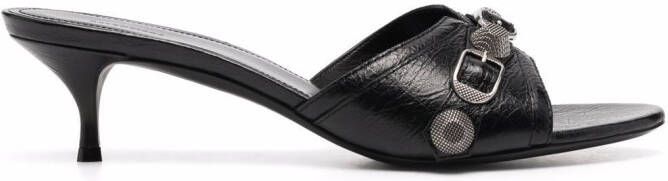 Balenciaga Cagole M40 Arena sandals Black