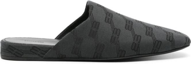 Balenciaga Cosy jacquard mules Grey