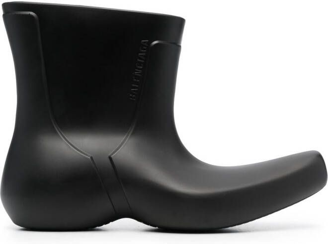 Balenciaga Excavator curved-toe boots Black