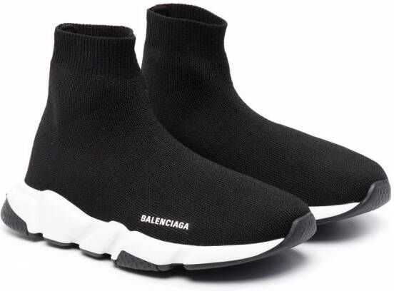 Balenciaga Kids Speed LT sock sneakers Black