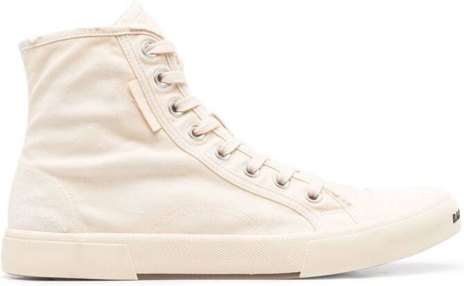 Balenciaga Paris high-top sneakers White