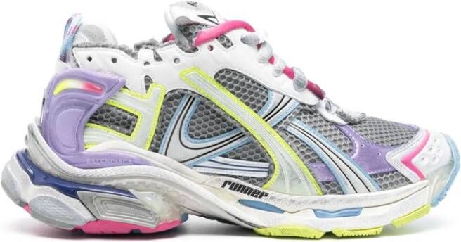 Balenciaga Runner mesh-panelled sneakers Grey