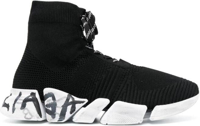 Balenciaga Speed 2.0 Graffiti sneakers Black