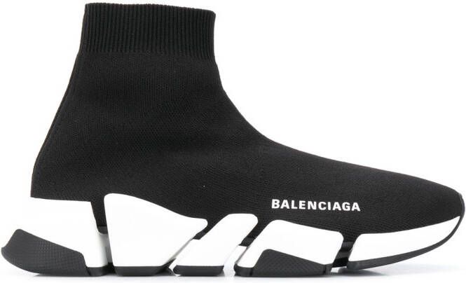 Balenciaga Speed 2.0 knitted sneakers Black