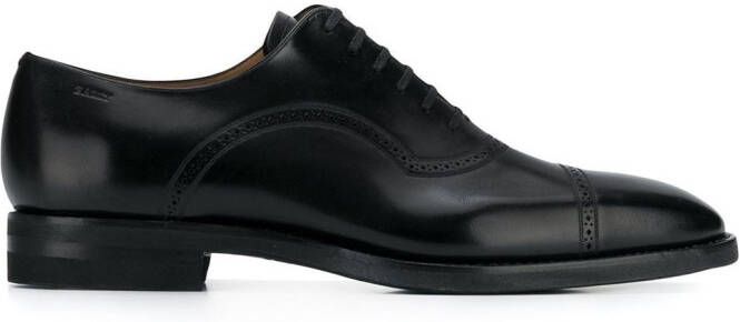 Bally brogue lace-up shoes Black