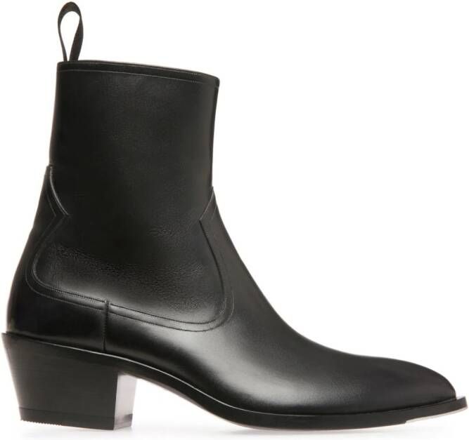 Bally Gaiman almond-toe boots Black