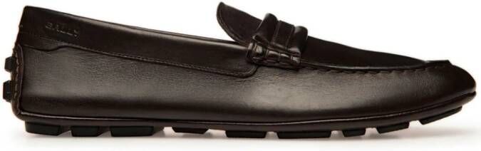 Bally Kerbs leather driving loafers Brown