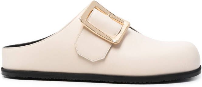 Bally Lulu nickle-detail mules Neutrals