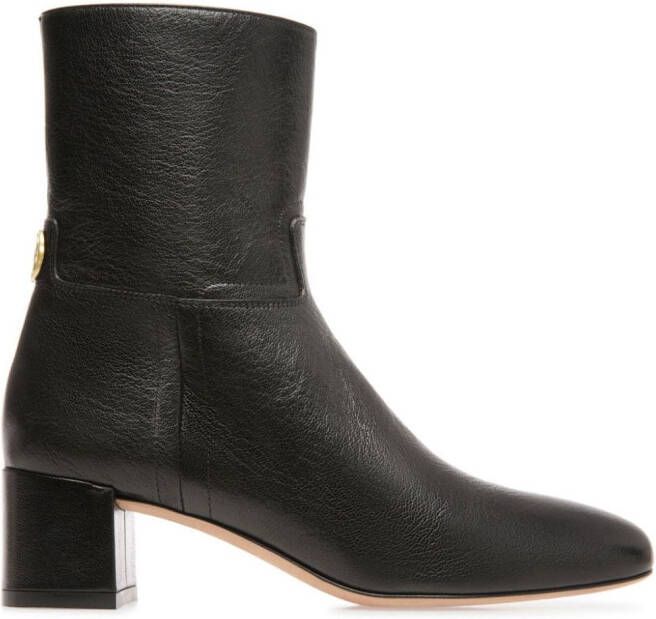 Bally Otavine 50mm leather ankle boots Black