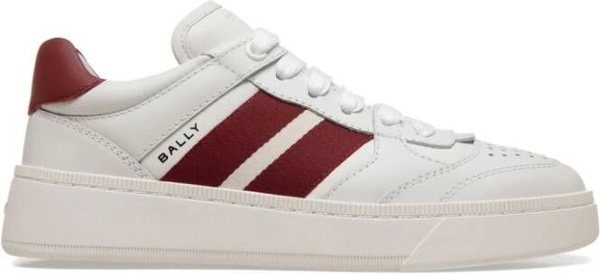 Bally Raise leather sneakers White