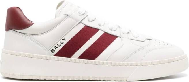 Bally Raise leather sneakers White