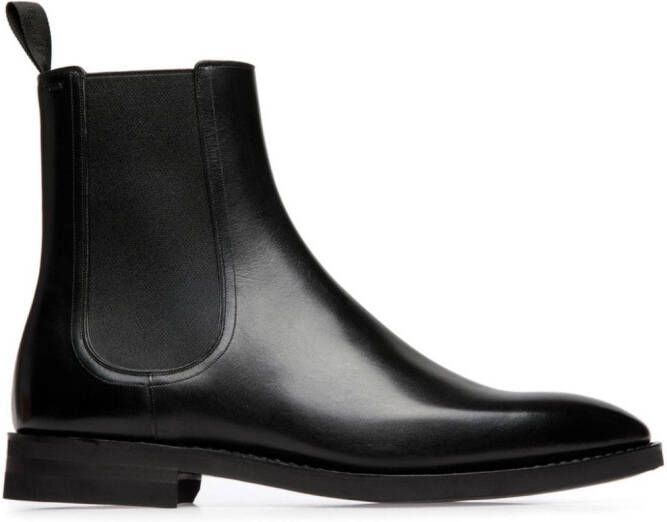 Bally Scribe leather chelsea boots Black