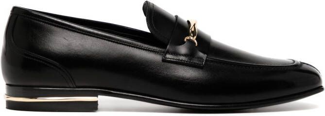 Bally Suisse leather loafers Black