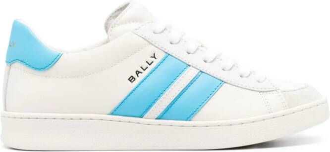 Bally Tyger leather sneakers White