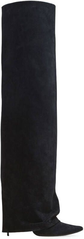 Balmain Ariel 120mm pointed-toe boots Black