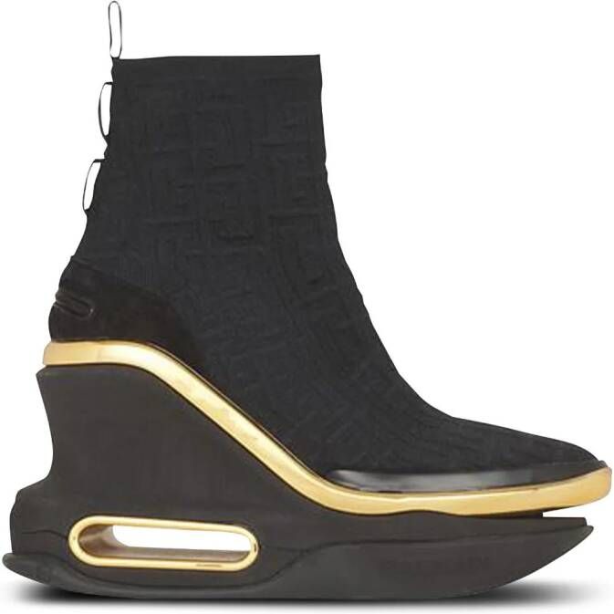 Balmain B Bold ankle-length sneakers Black