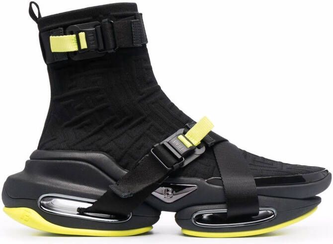 Balmain B-Bold high-top sneakers Black