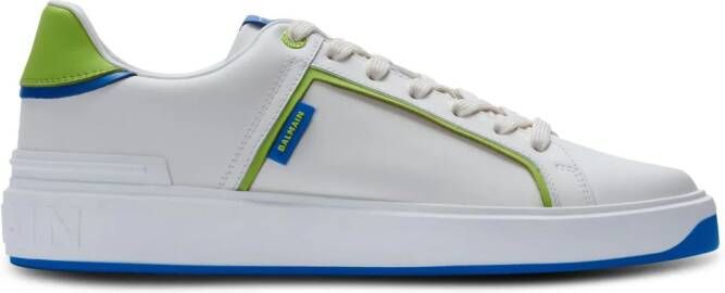 Balmain B-Court leather sneakers White