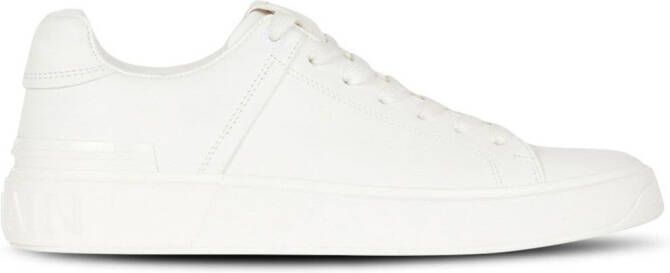 Balmain B-Court low-top sneakers White