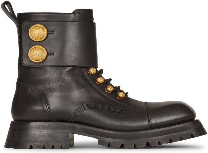 Balmain Ranger Army ankle boots Black