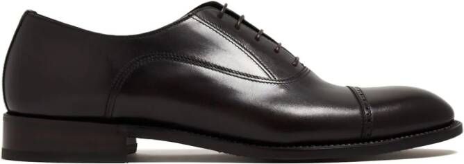 Barrett lace-up leather Oxford shoes Black