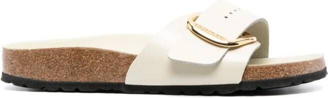 Birkenstock Arizona Big Buckle leather slides Neutrals