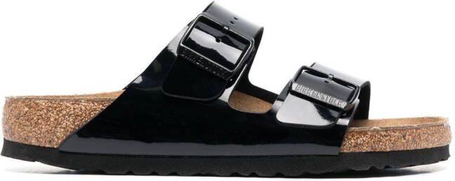 Birkenstock Arizona buckled sandals Black