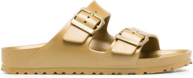 Birkenstock Arizona Eva double-strap slippers Gold