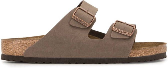 Birkenstock Arizona flat sandals Brown