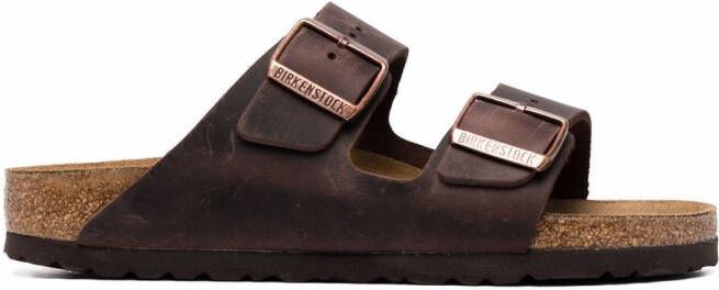 Birkenstock Arizona flat sandals Brown