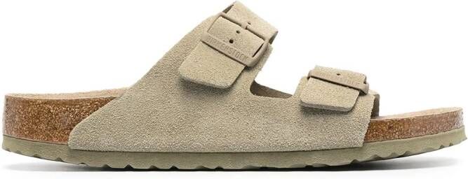 Birkenstock Arizona leather sandals Green