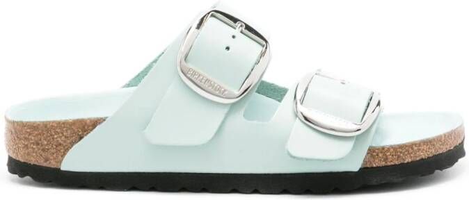 Birkenstock Arizona leather slides Green