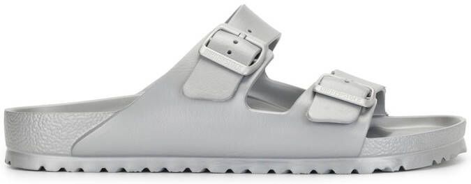 Birkenstock Arizona metallic sandals Grey